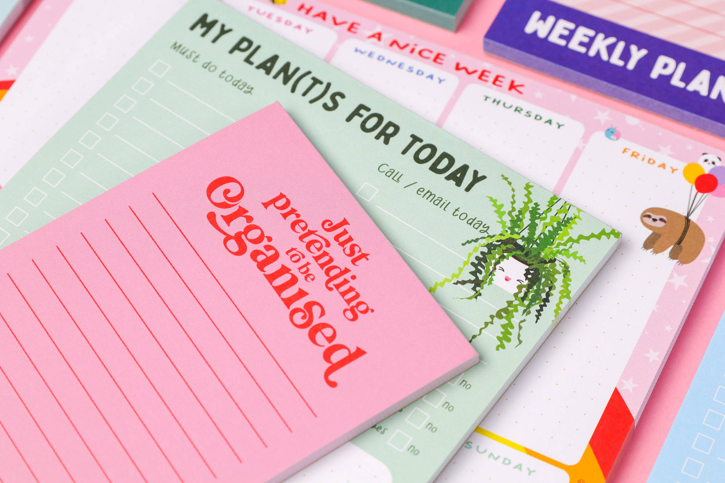 Rosa To-Do Liste