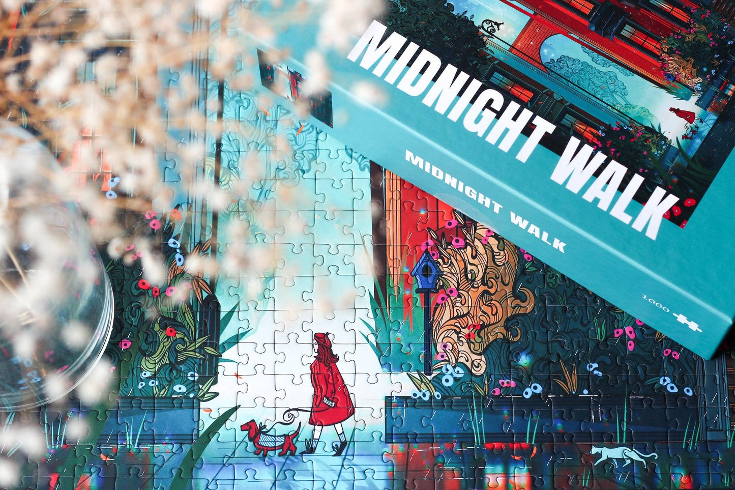 Midnight Walk - Puslespill - 1000 brikker