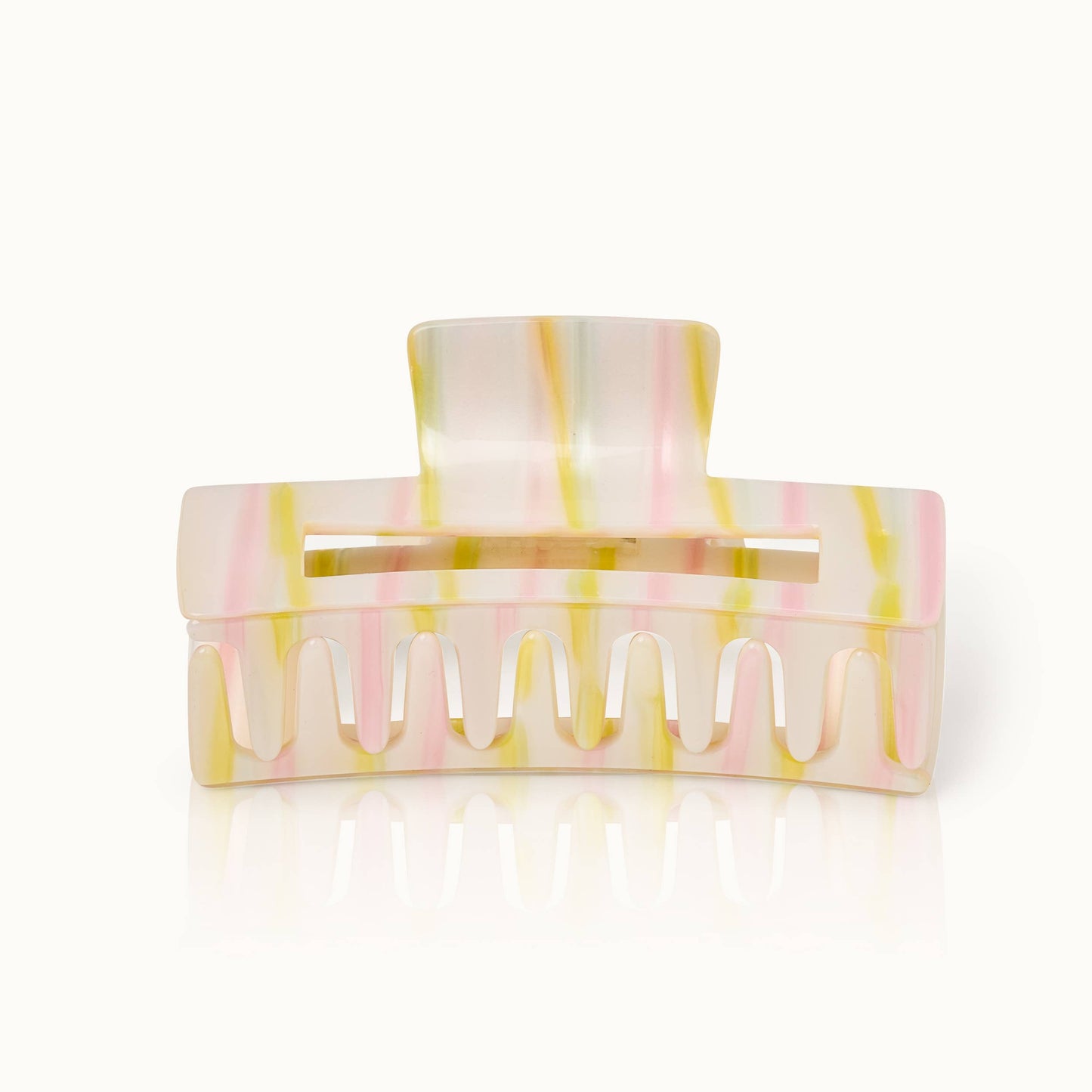 Pastell linjer XL hårklype