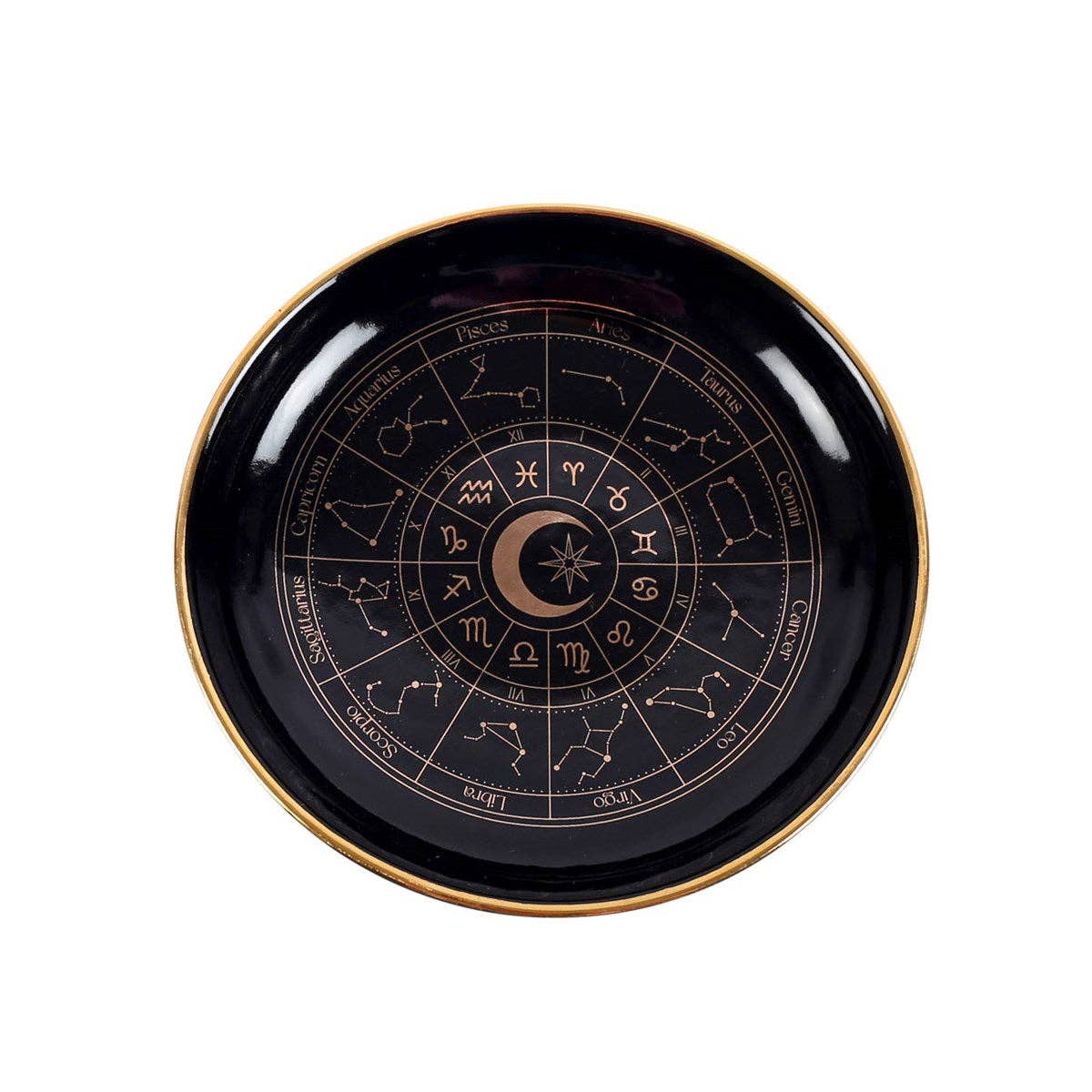 Svart Astrologi Smykkefat