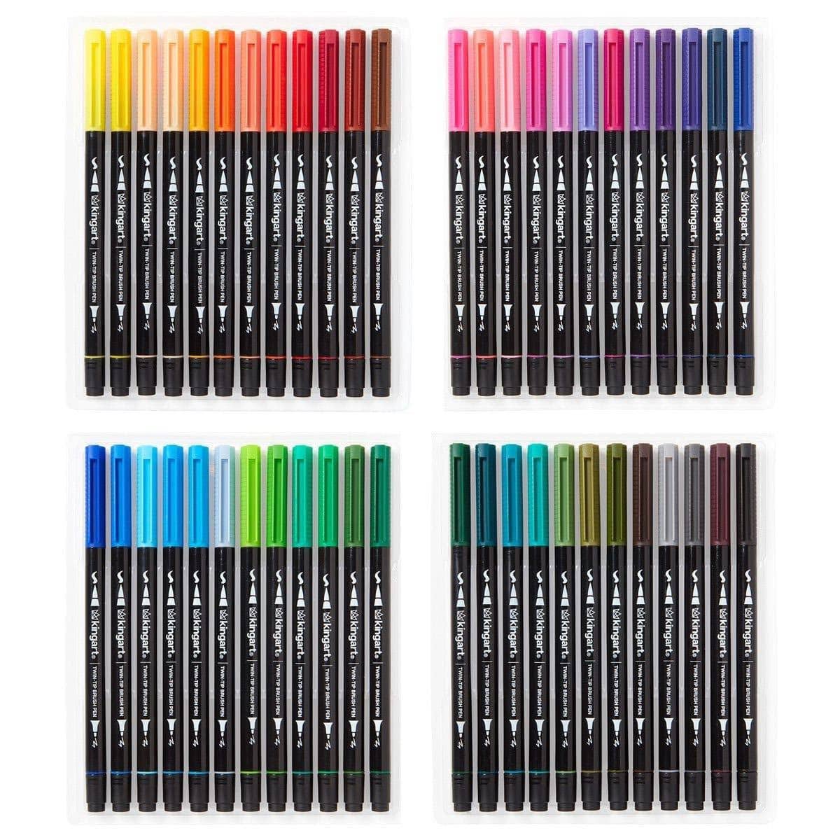 PRO Twin-Tip™ Brush Pens - 48 Farger
