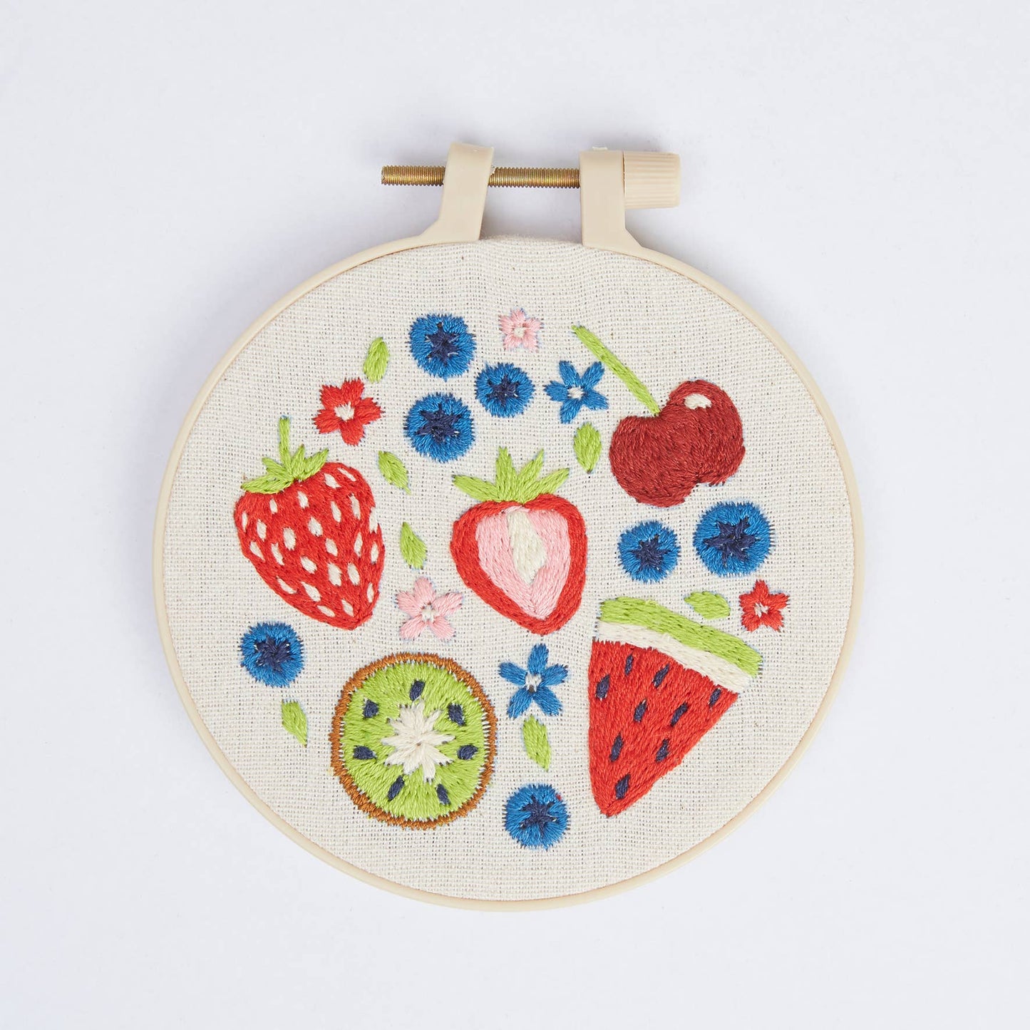 Sommerfrukter - Broderisett