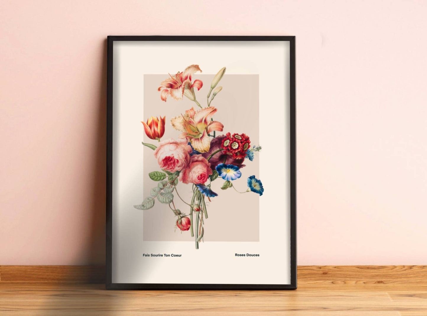 Vintage Flower - Kunsttrykk - A5