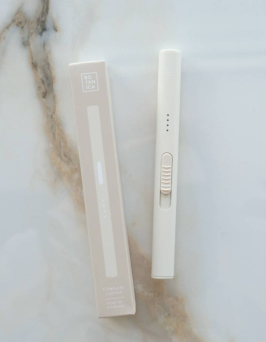 Oppladbar Lighter - Cream