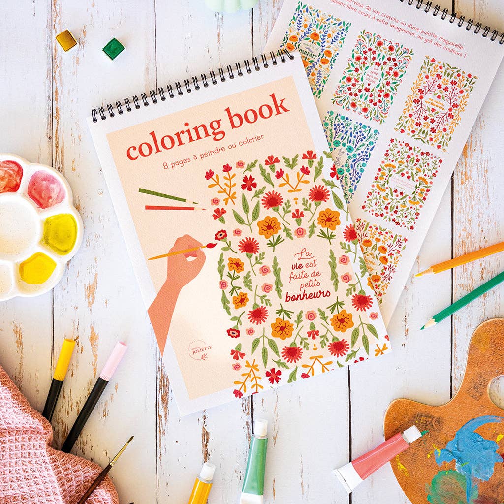 A4 fargeleggingshefte