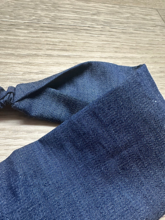 Hårbånd denim