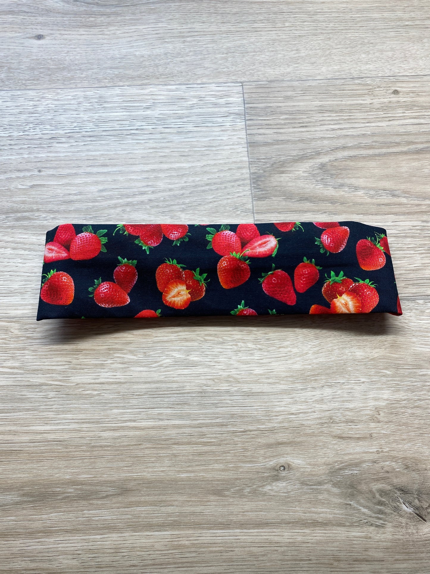 Hårbånd med jordbær