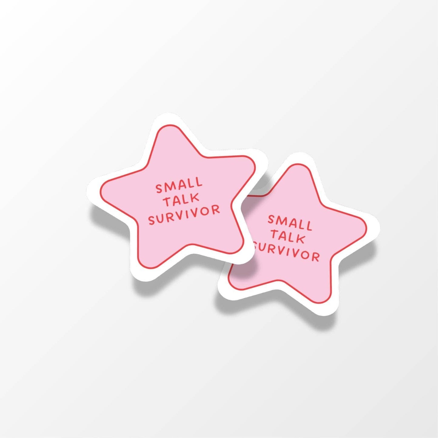 Small Talk Survivor Klistremerke