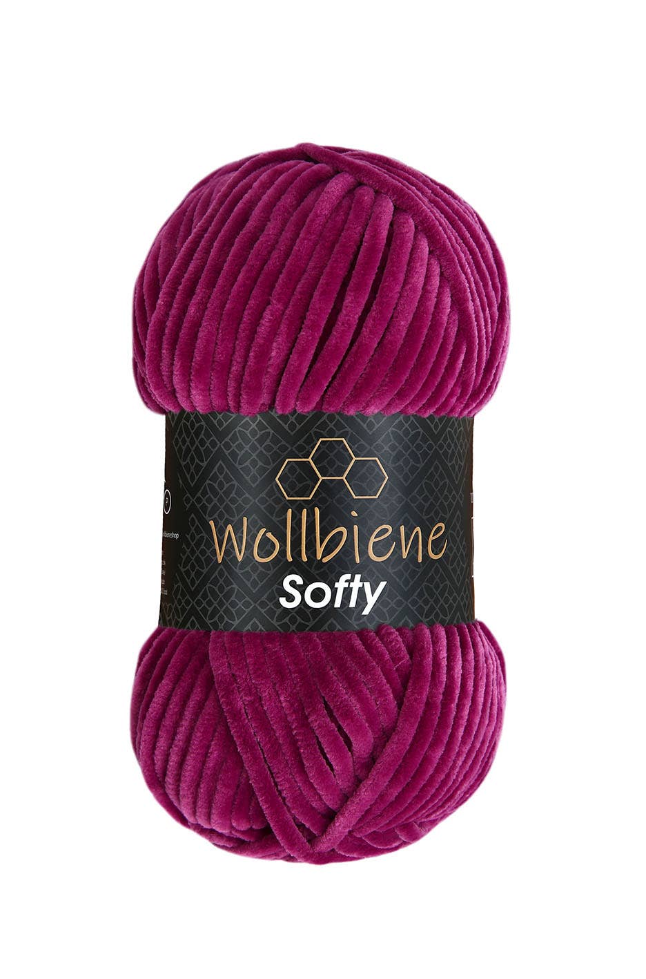 Wollbiene Chenille Garn 100 g