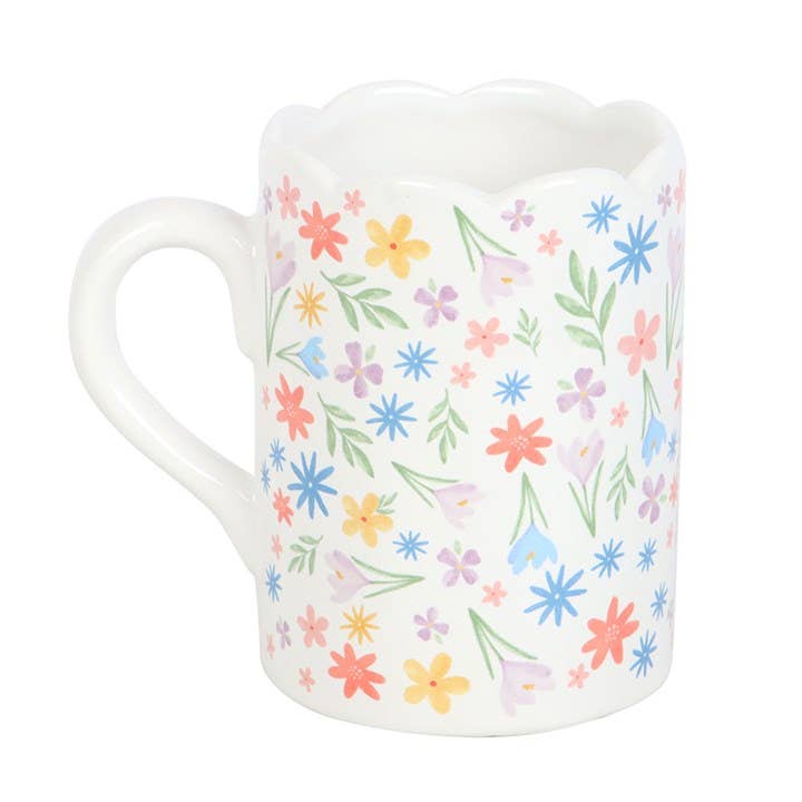 Blomstrete Kaffekopp