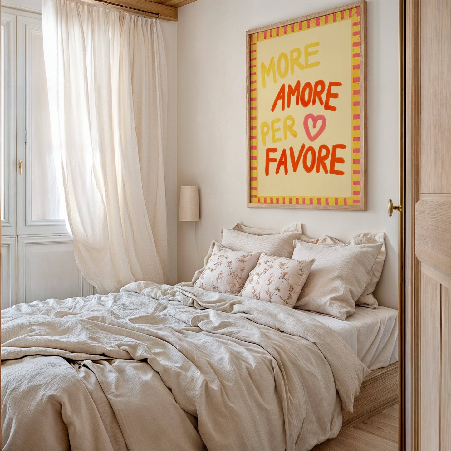 "MORE AMORE PER FAVORE" - A5 - Kunsttrykk