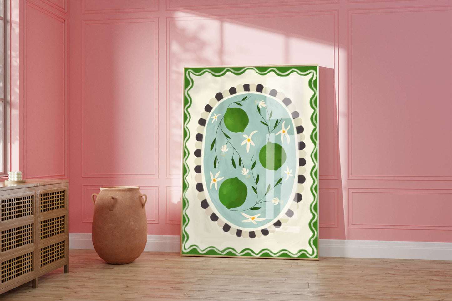Lime - Kunsttrykk - A3