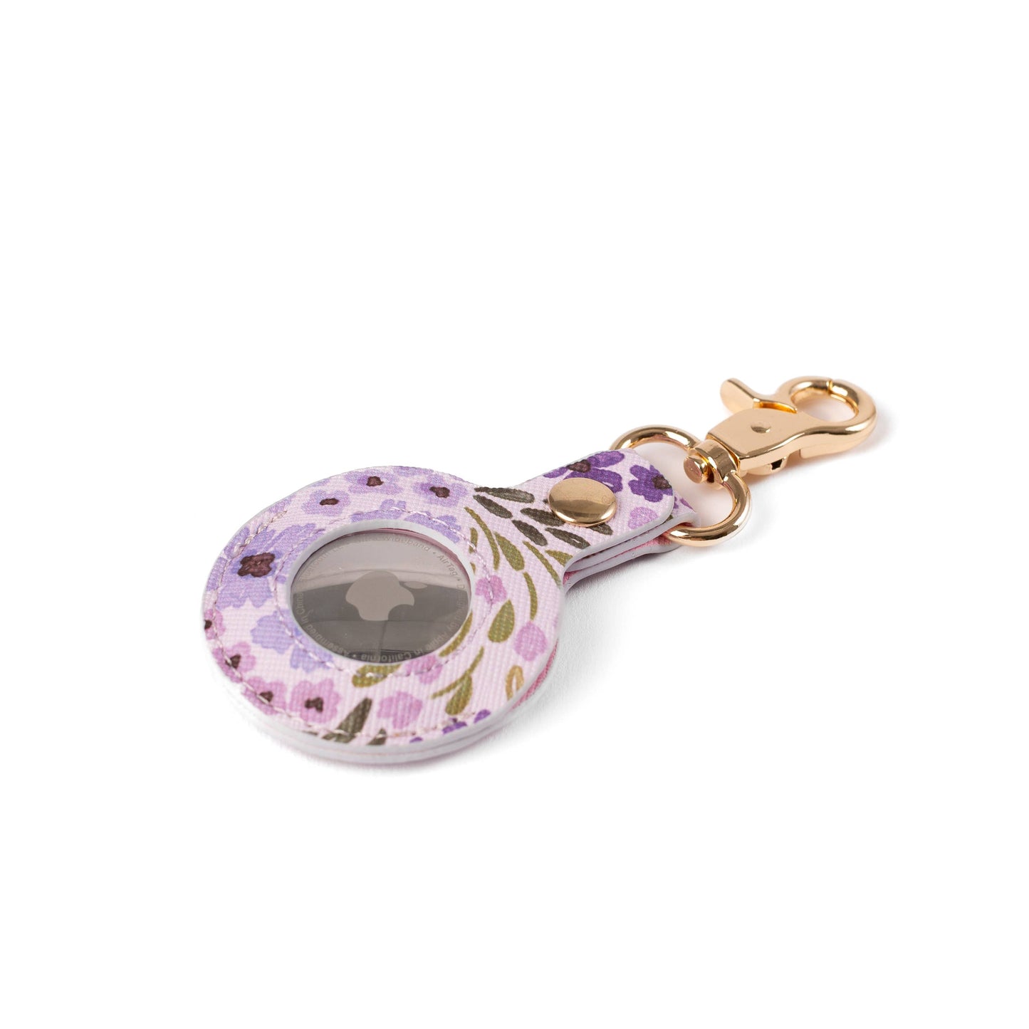 Lilac Floral AirTag-holder