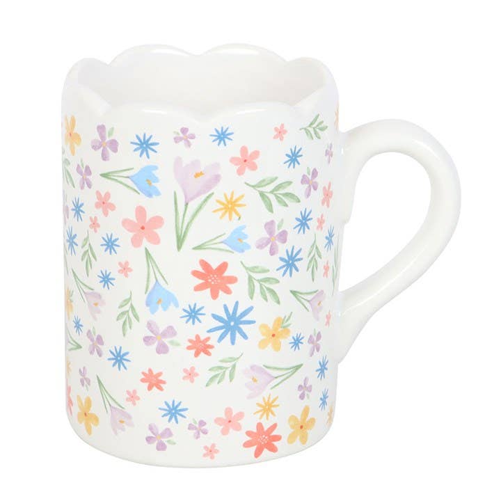 Blomstrete Kaffekopp