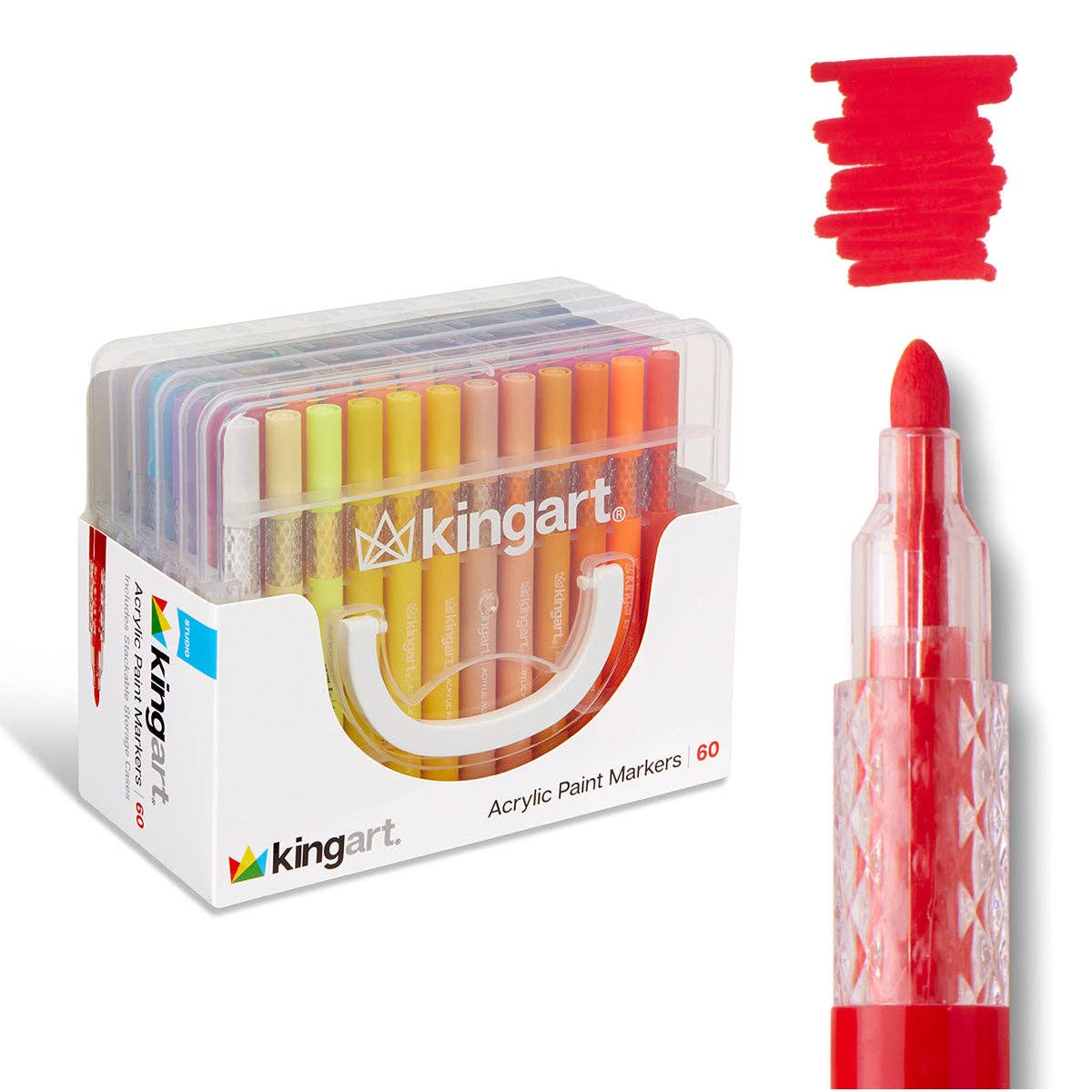 Akryltusjer - 60 Farger