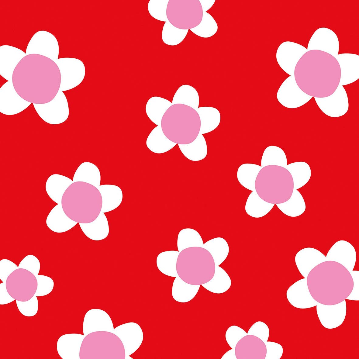 Flower Fun Serviett 33X33