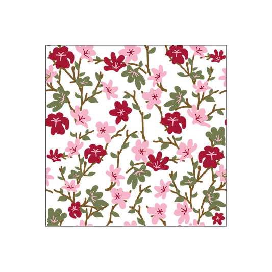 Blomstrete Servietter