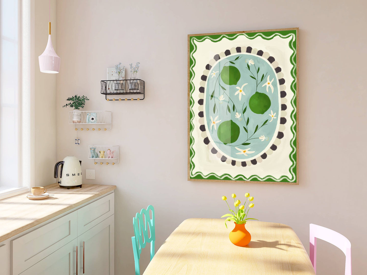 Lime - Kunsttrykk - A3
