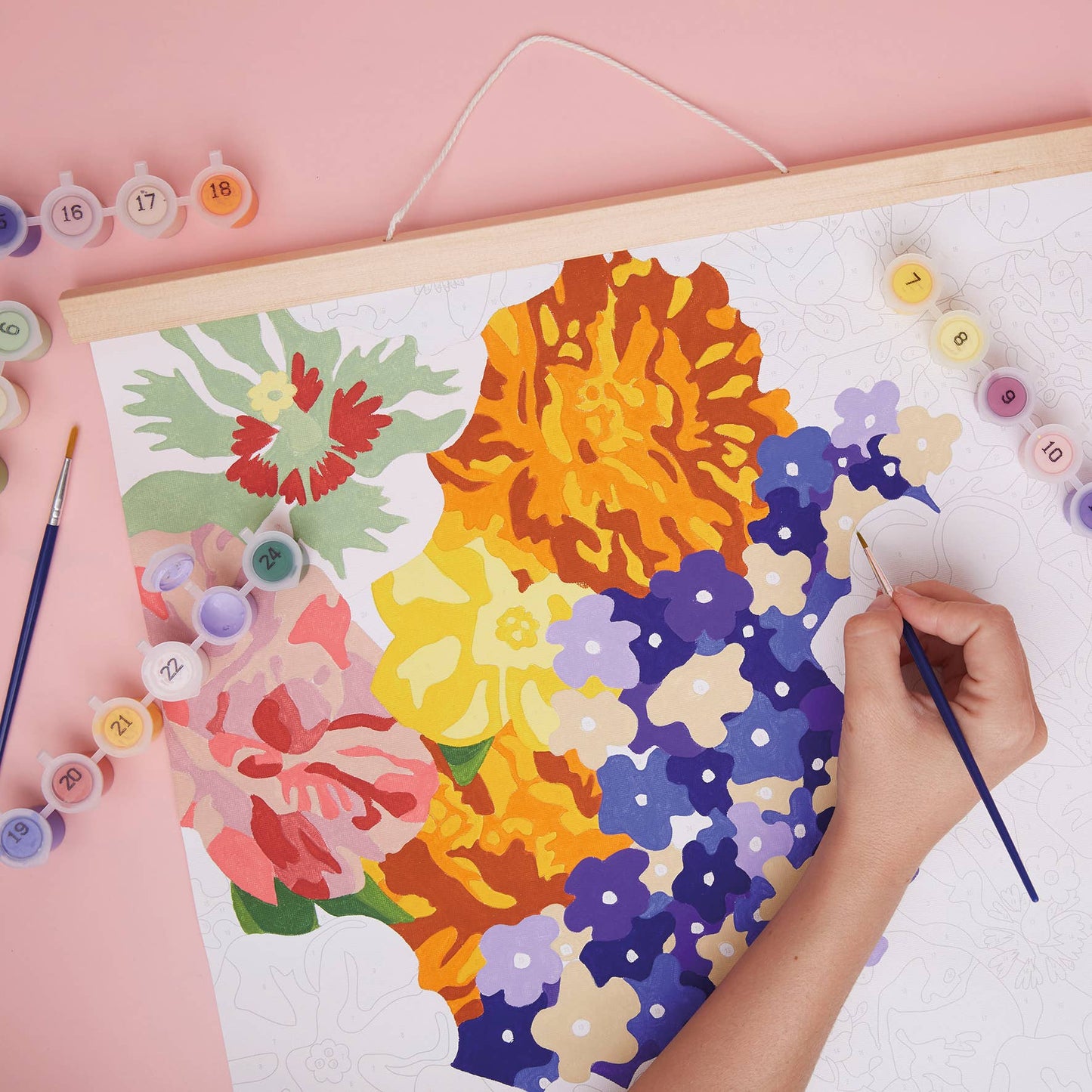 Paint By Numbers Hanging Kit - 400x500 mm