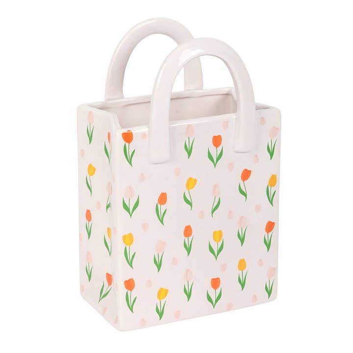 Veske Med Tulipaner - Vase