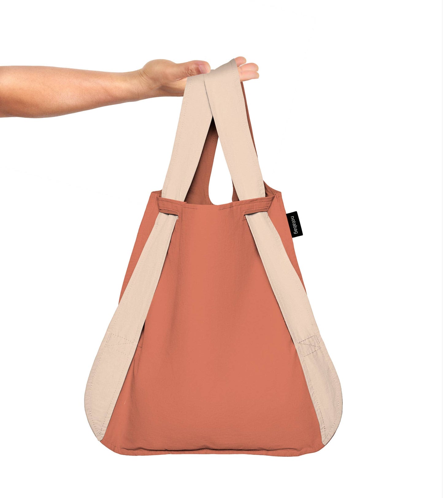 Sammenleggbar Sekk - Sand og Terracotta