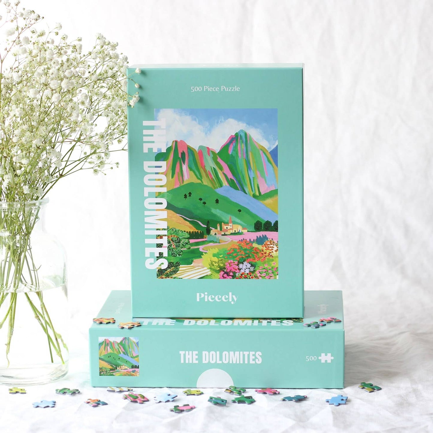 The Dolomites - puslespill - 500 brikker