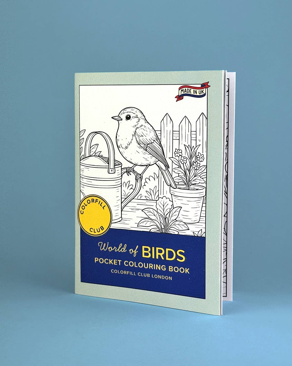 World of Birds - Liten Fargeleggingsbok