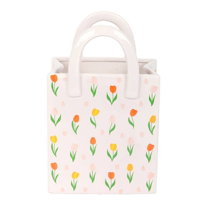 Veske Med Tulipaner - Vase