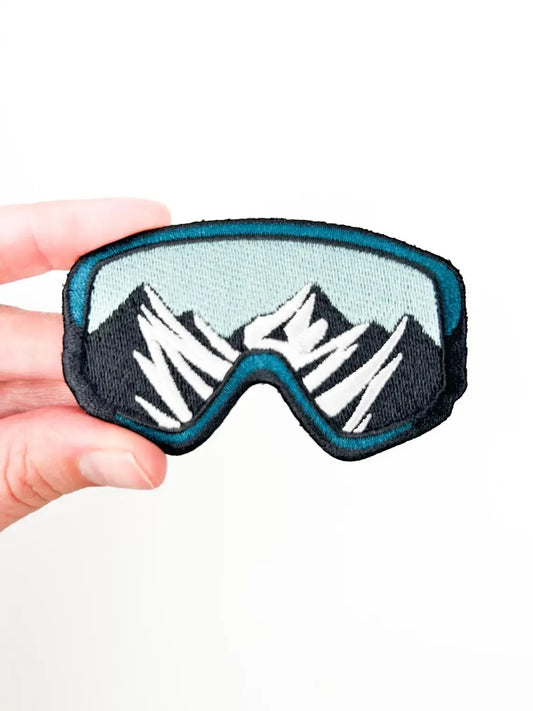 Ski Briller Brodert Strykemerke