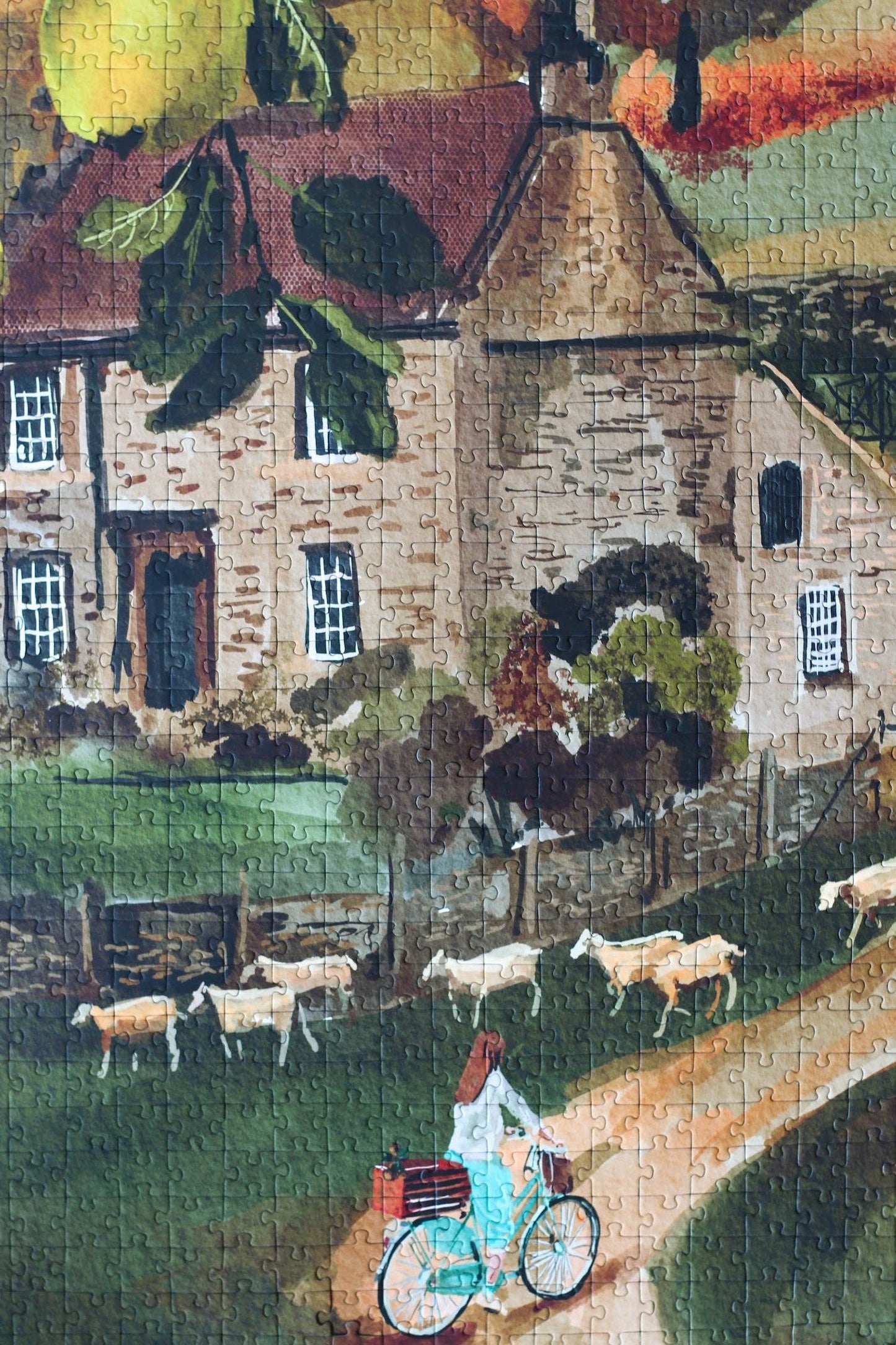English Cottage - Puslespill - 1000 brikker