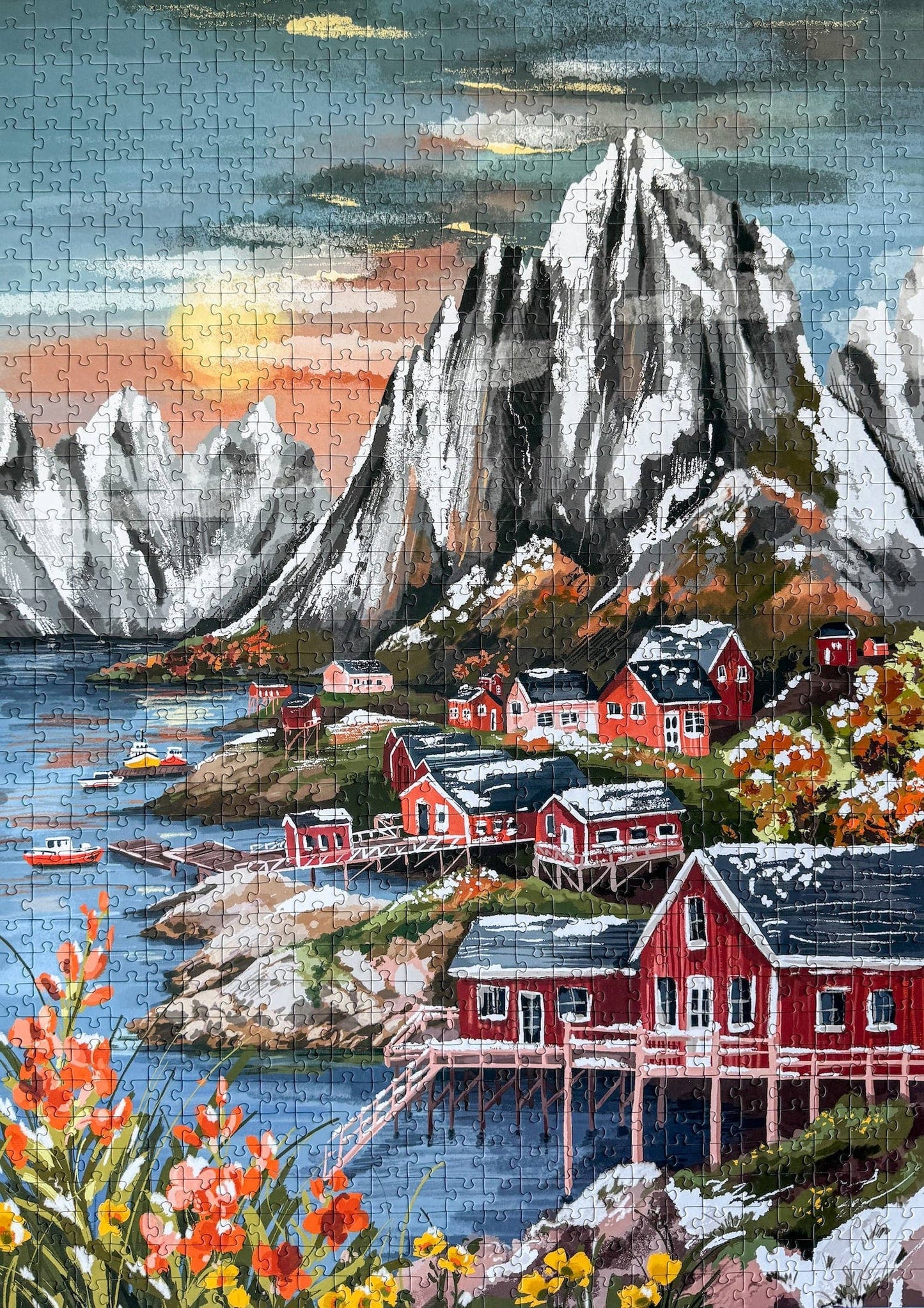 Lofoten - Puslespill - 1000 Brikker