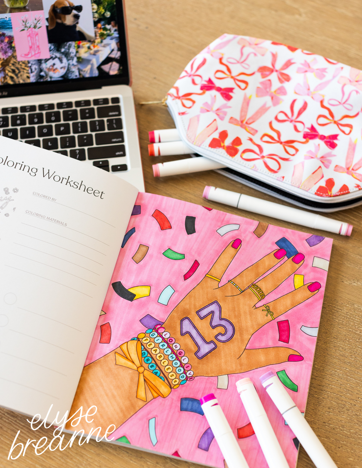 Put A Bow On It Fargeleggingsbok