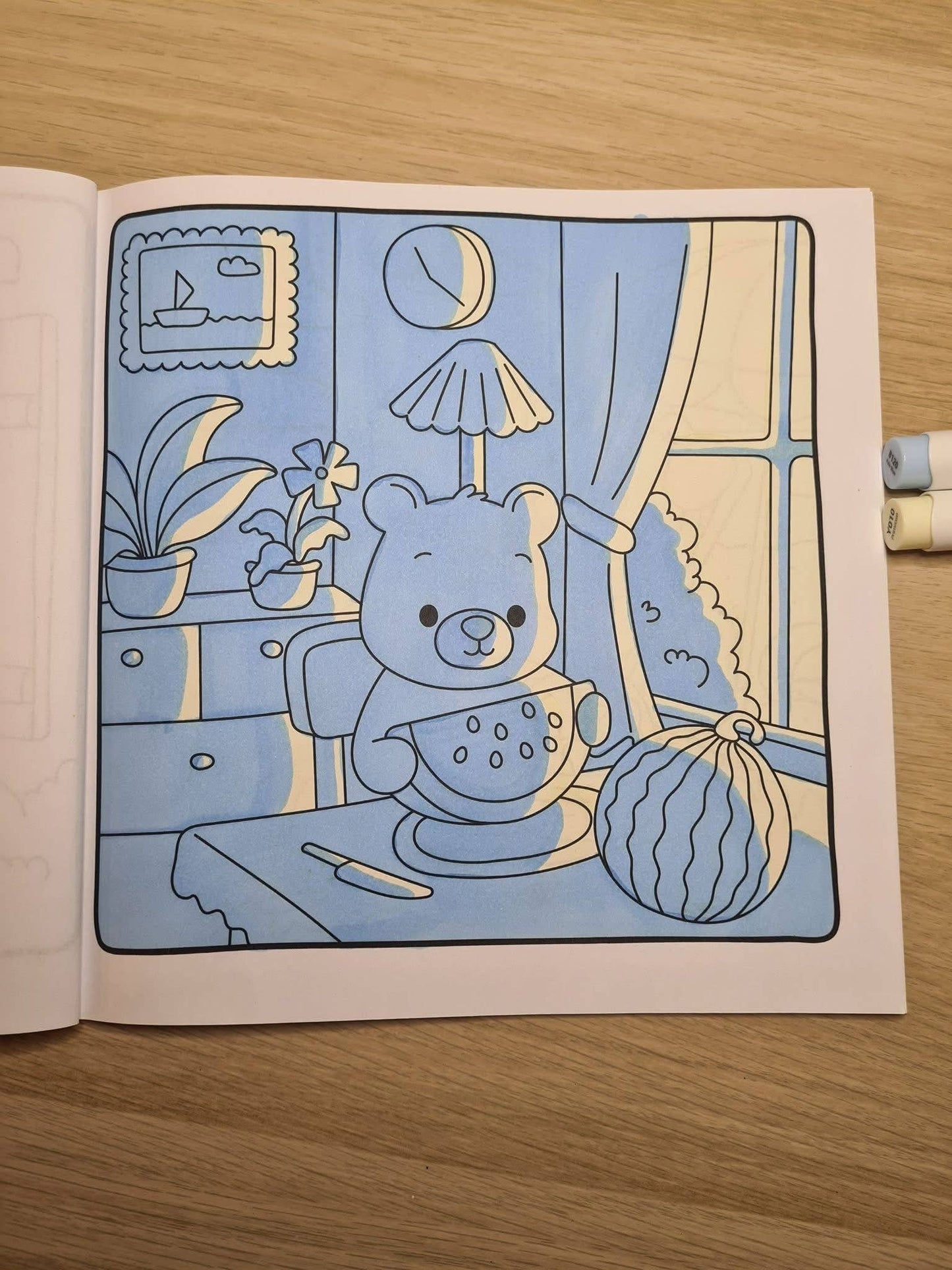 Summer Moments Fargeleggingsbok