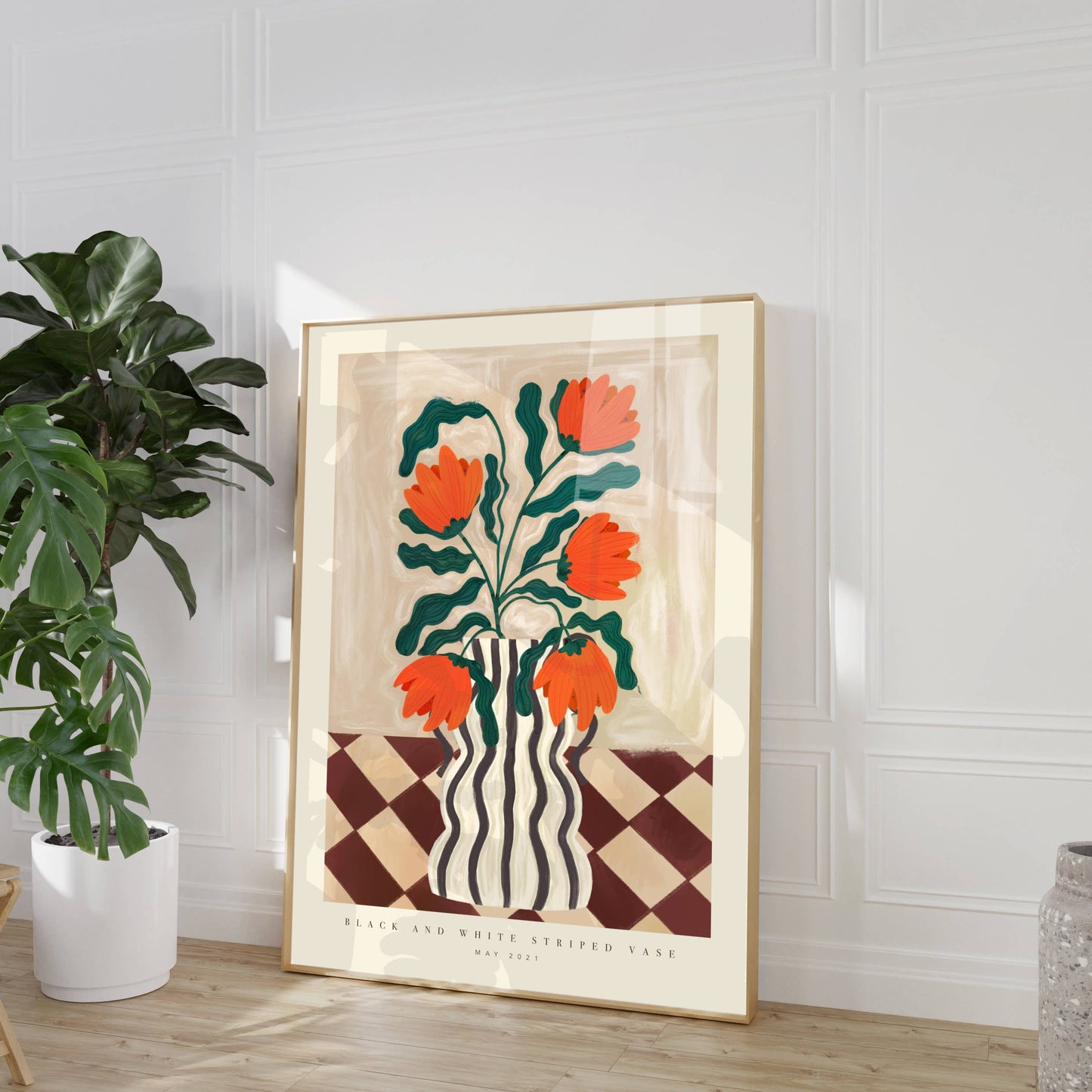Vase - Kunsttrykk - A5