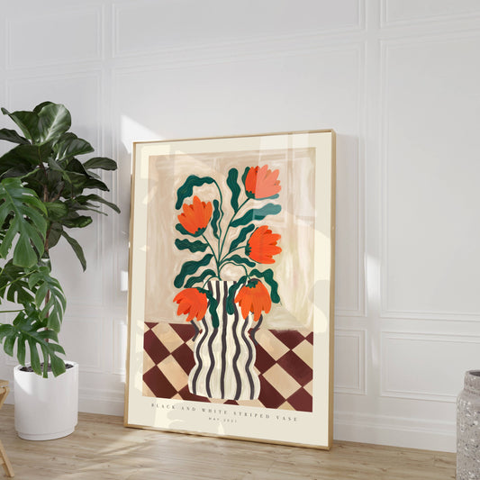 Vase - Kunsttrykk - A5