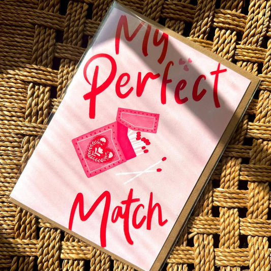 My Perfect Match Gratulasjonskort