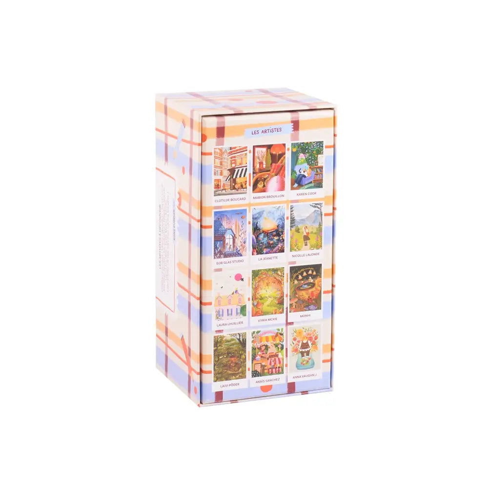 Artist Box – 12 minipuslespill med 99 brikker