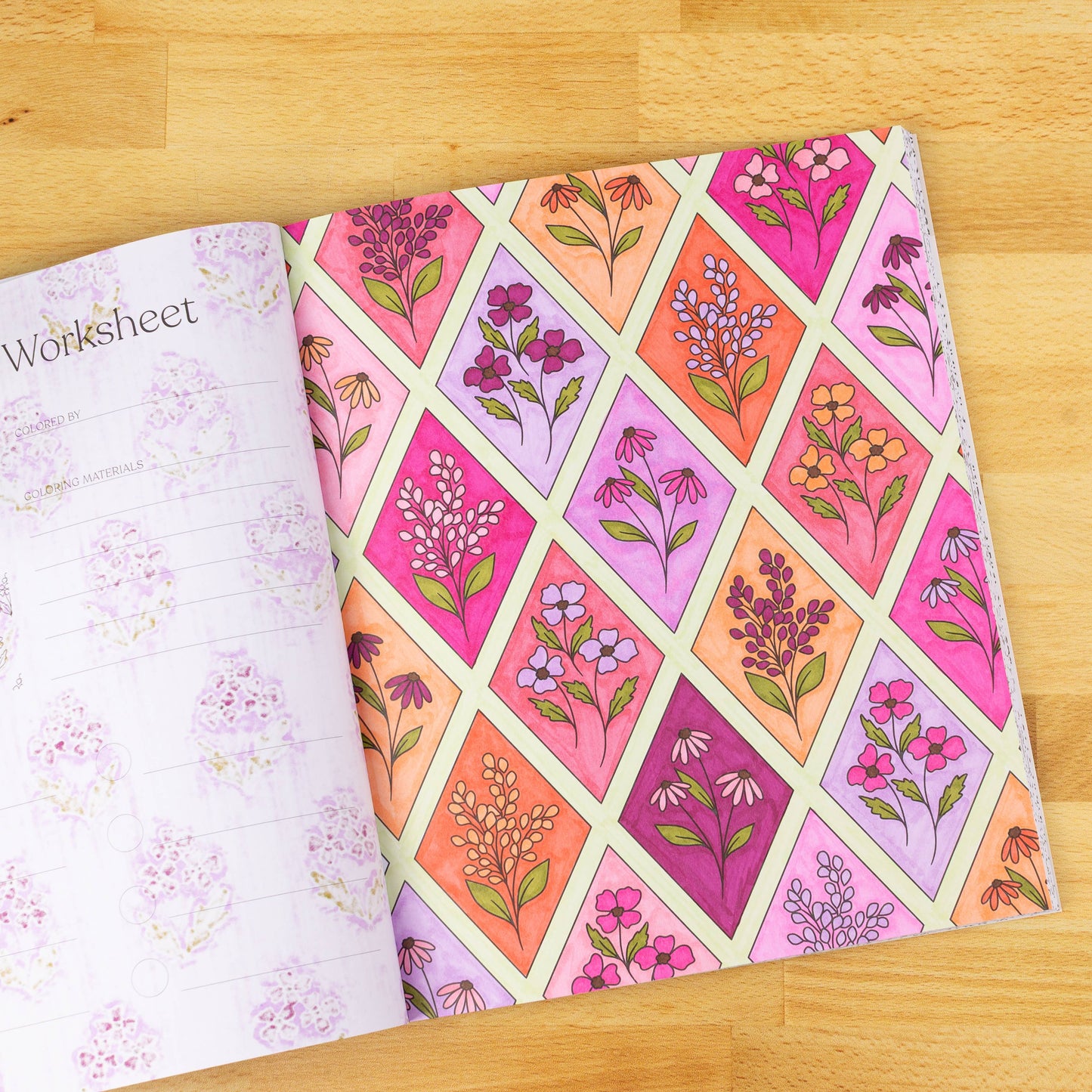 Wallflowers Fargeleggingsbok