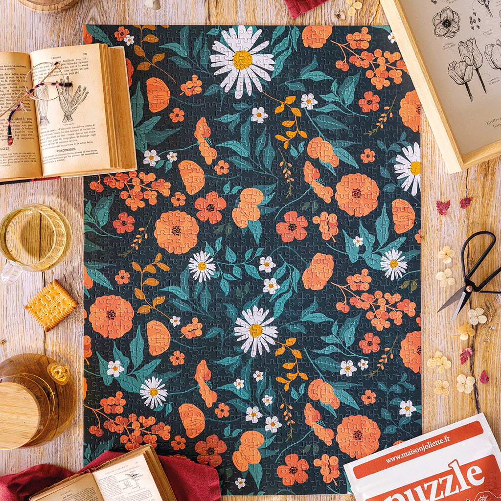 Botanisk hage - puslespill - 1000 brikker