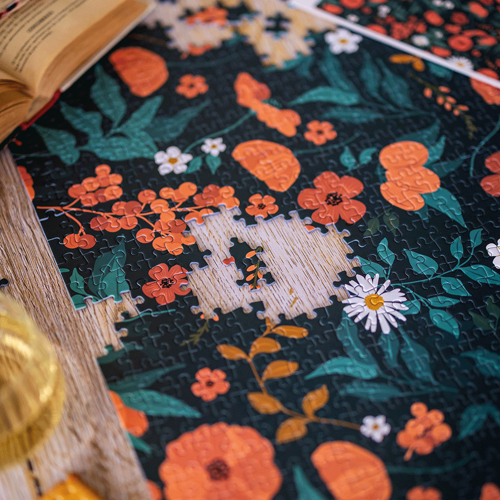 Botanisk hage - puslespill - 1000 brikker