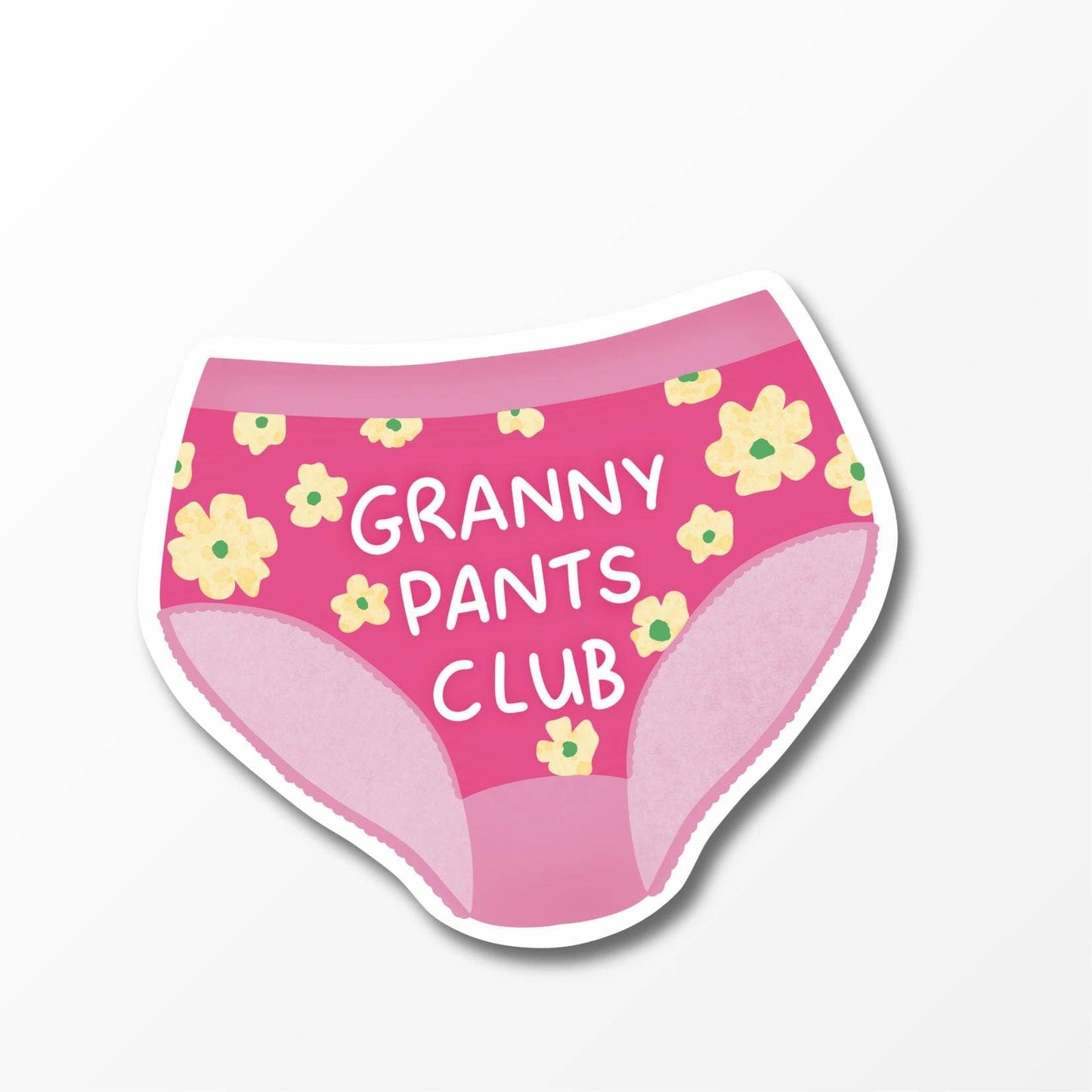 Granny Pants Club Klistremerke