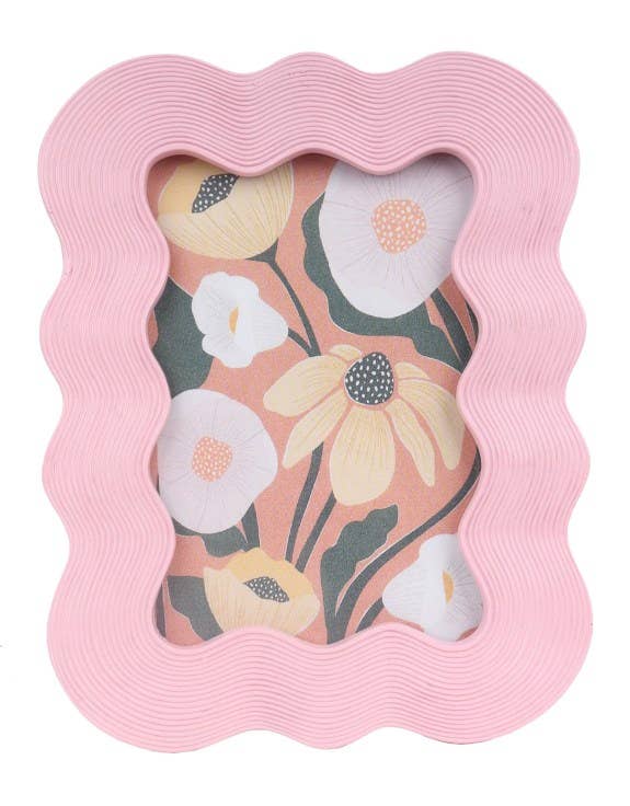 Pink Wave Bilderamme 4x6"
