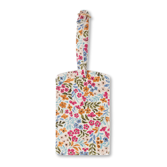 Floral Filigree Bagasjelapp