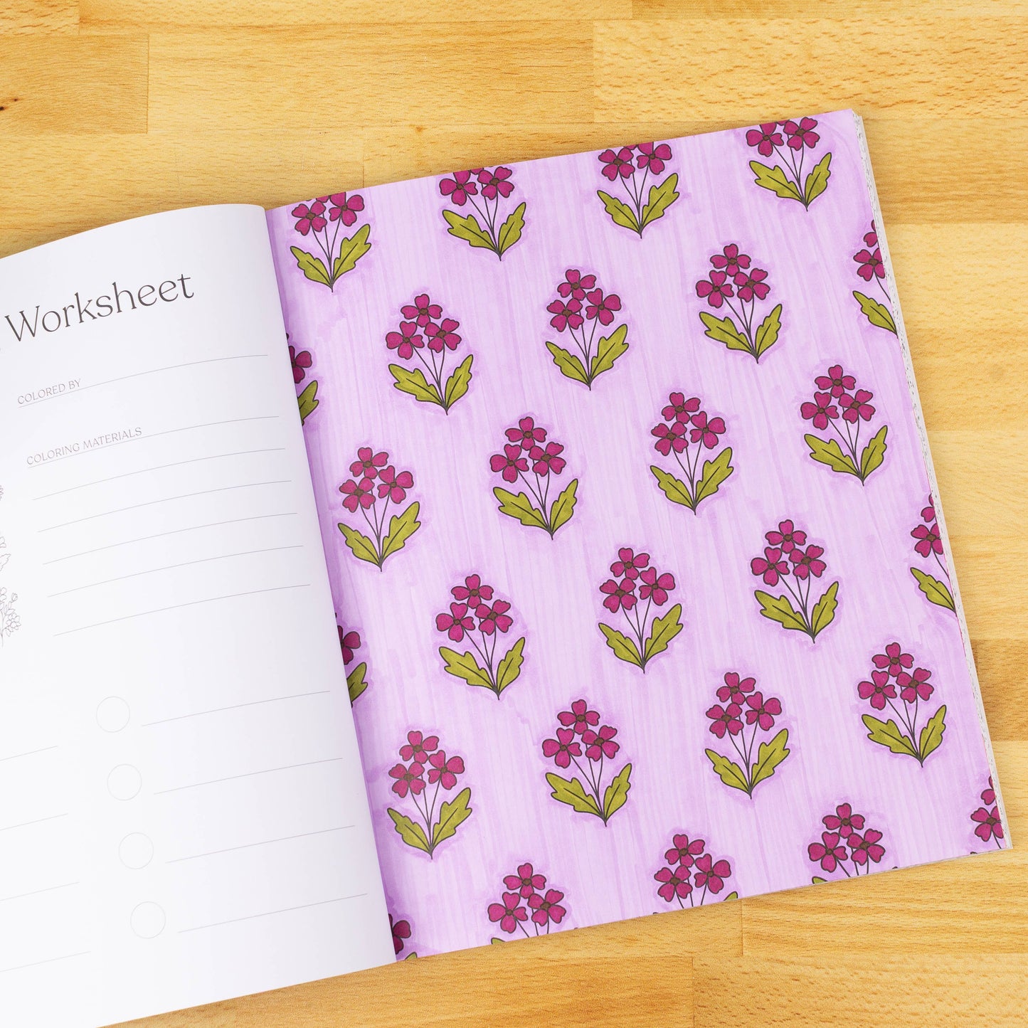 Wallflowers Fargeleggingsbok