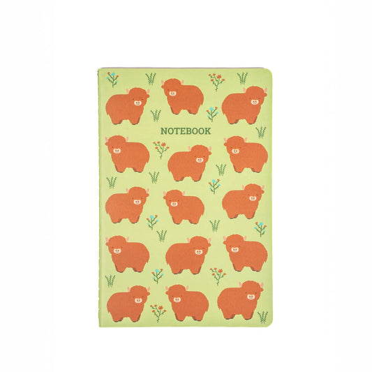 Highland Cow A5 Notatbok