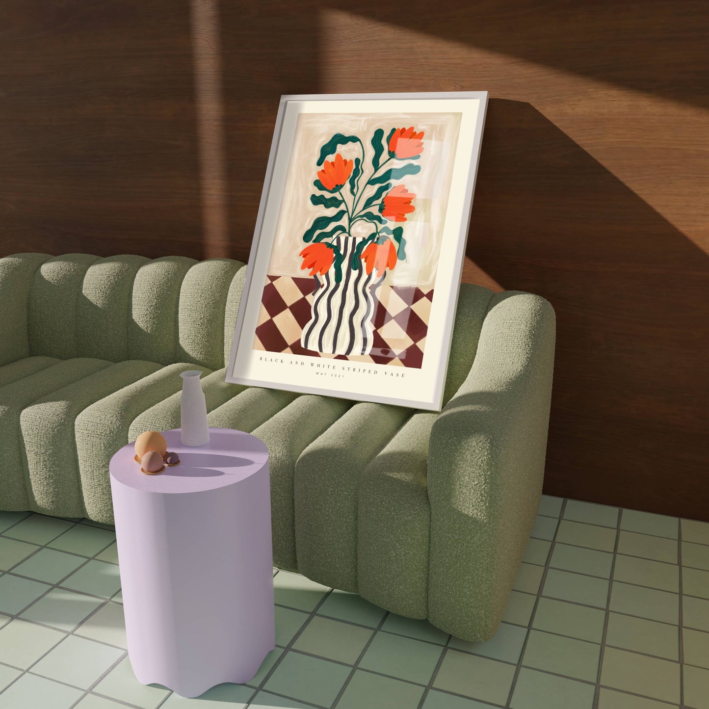 Vase - Kunsttrykk - A5