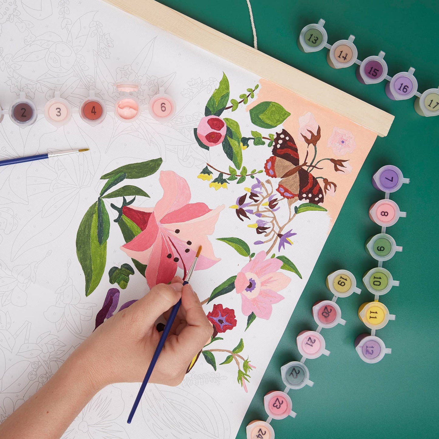 Paint By Numbers Hanging Kit - 400 x 500 mm