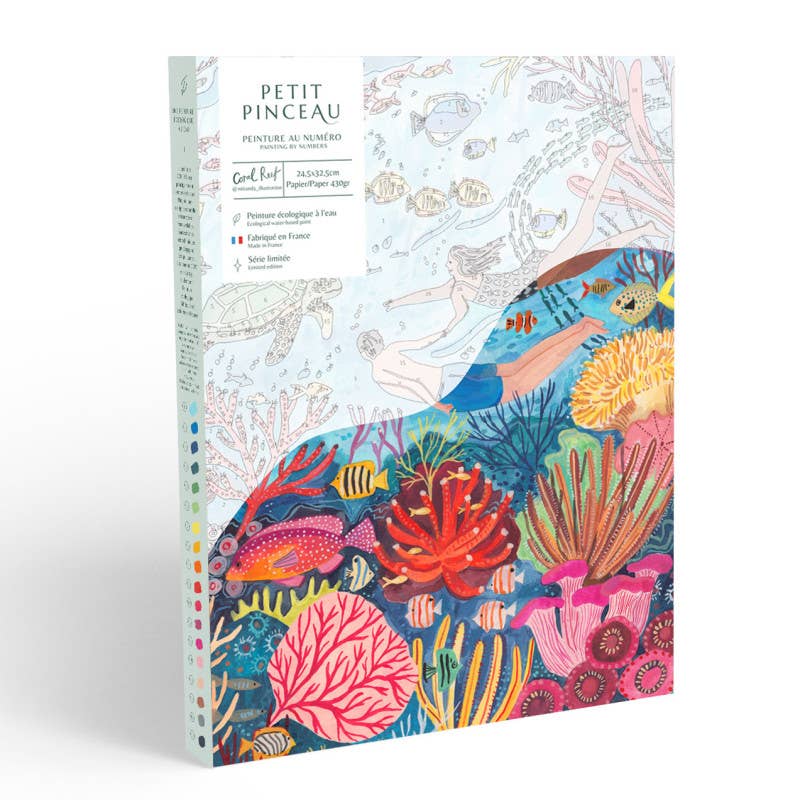 Number Painting Kit - Coral Reef