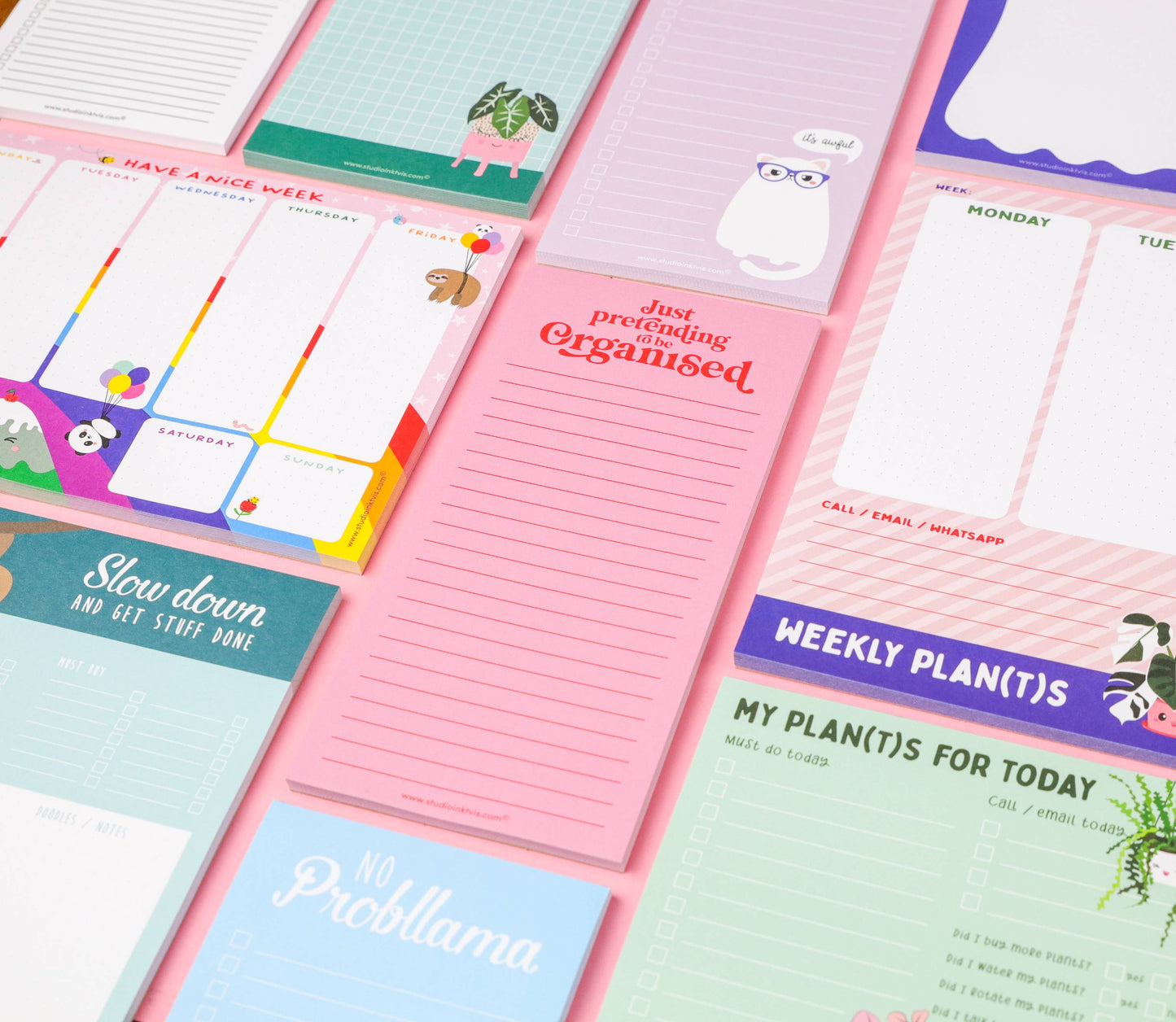 Rosa To-Do Liste