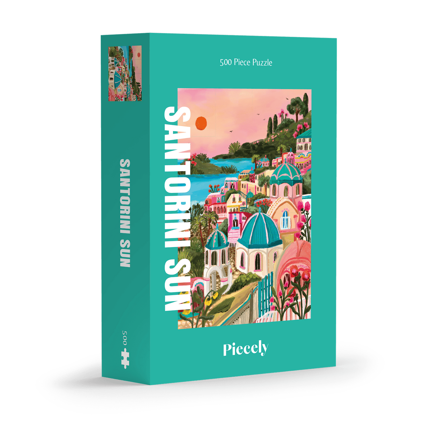 Santorini Sun - Puslespill - 500 Brikker